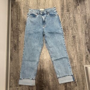Abercrombie 90s Straight Ultra High Rise Jeans